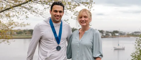 Aidan Hosein and Lynn Brandsma