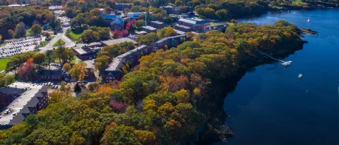 Biddeford Campus in the Fall