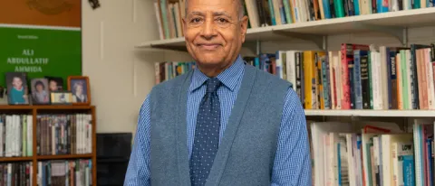 Ali Ahmida was shortlisted for the Guggenheim Fellowship.