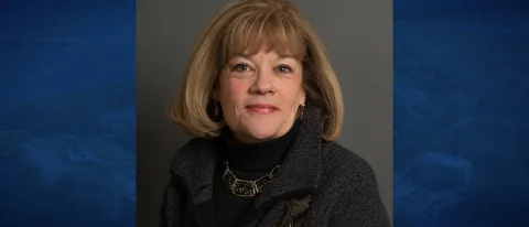 Karen Pardue was honored by the New England Board of Higher Education