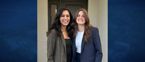 Soumya Sabbella DO 26 and Julia Shepard '26