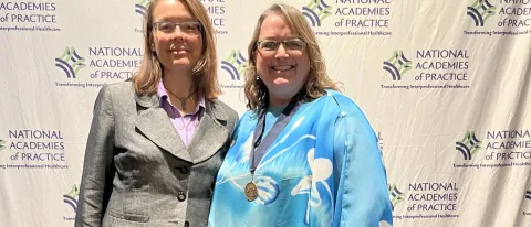 UNE and CAIEP represented at the National Academies of Practice Annual Meeting 