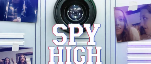 Promotional art for "Spy High" docuseries 