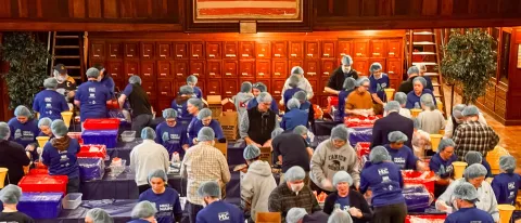 UNE, Maine Masons partner to deliver 50,000 meal kits to those in need statewide