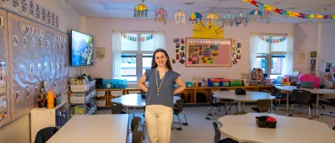 Shauna Curran Education Major during her teaching expereince