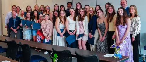 UNE’s PSI CHI Honor Society Chapter welcomes 26 new members
