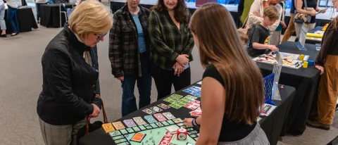 UNE occupational therapy students showcase real-world adaptive designs for children with disabilities