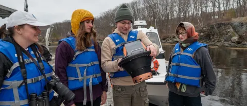 UNE students track coastal currents, aided by technology from Portland start-up