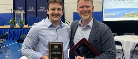 UNE Sustainability Fellowship points business grad toward elite graduate study 