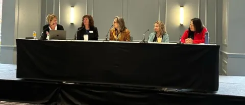 Karen Houseknecht sat on the BioME Conference panel.