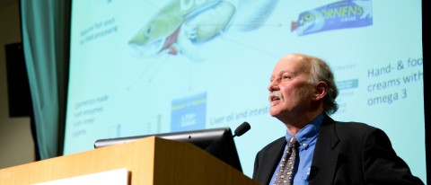 Barry Costa-Pierce, Ph.D., chair and Henry L. & Grace Doherty Professor in UNE’s Department of Marine Sciences and director of U