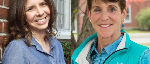 Rebecca Boulos and Anne-Marie Davee