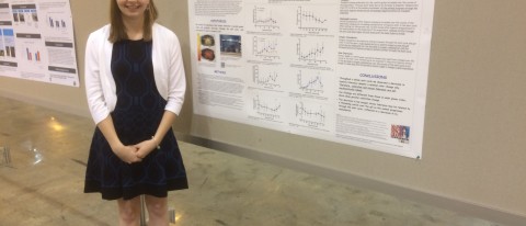 Gwen Pelletier presents, "Differential Stress Tolerance at Varying Stages of the Molt Cycle in the Juvenile European Green Crab"