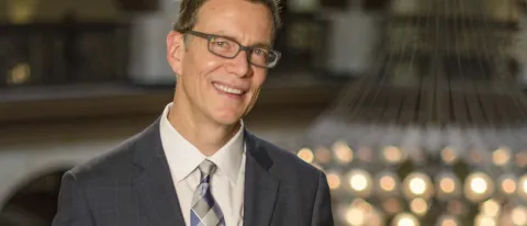 UNE's incoming president, James Herbert