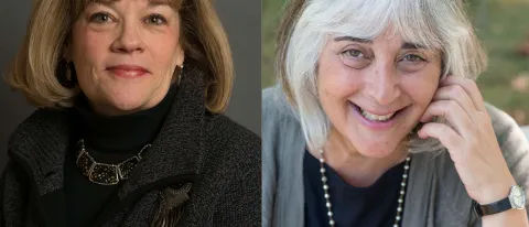 Karen Pardue and Shelley Cohen Konrad