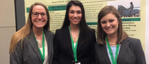 Rebecca Masterjohn, Morgan Mitchell and Leslie Bardin