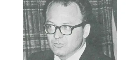 A photo of John Bove from the 1969 St Francis College yearbook