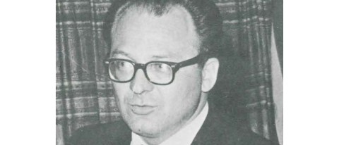A photo of John Bove from the 1969 St Francis College yearbook