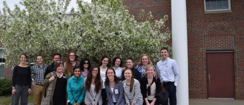 Students and faculty participating in the third rural health immersion of the year
