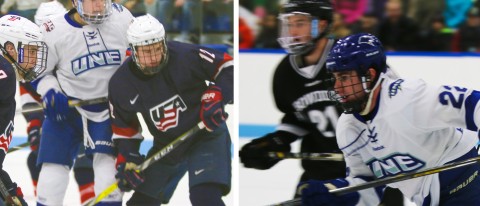 Back-to-back wins at home as UNE men’s hockey beats Bowdoin, U.S. National Under-18 team