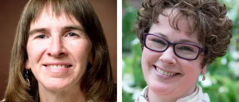 Erin Connor and Michelle Collay 