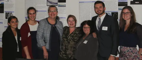 Taxiarhia Arabatzis, Evangeline Green, Karen Houseknecht, Meghan May, Carol Brenner, David Shbeeb and Morgan O’Leary