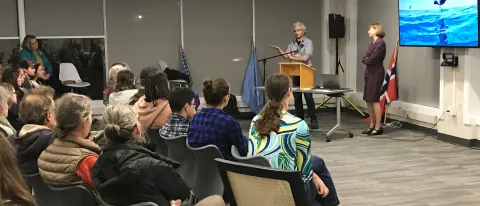 The University of New England Planetary Health Council and UNE NORTH hosted "Sea Change" in November.
