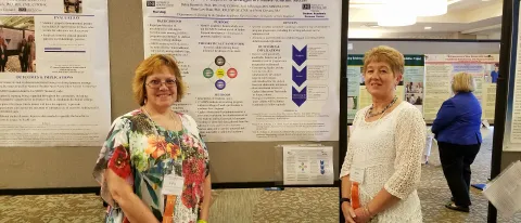 Dana Law-Ham and Debra Kramlich present their research