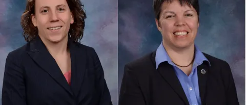 Emily Dornblaser and Leslie Ochs