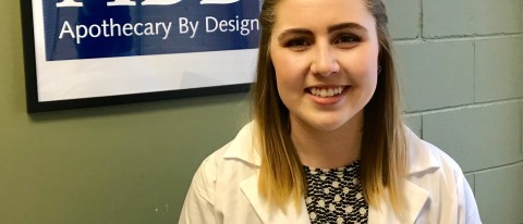 Current resident Sarah Lant at Apothecary By Design in Portland