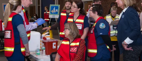 University of New England works with state and community partners for public health emergency preparedness exercise