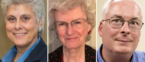 L-R: Marilyn Gugliucci, Shirley Weaver, and Tom Meuser