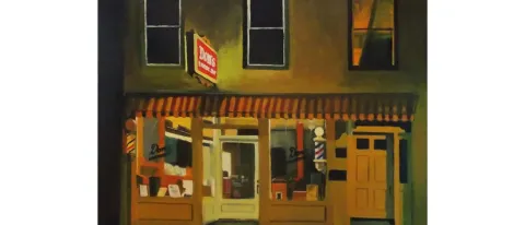 "Dom's Barber Shop" by Doug Houle