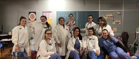 New mobile dental equipment will allow more Interprofessional Education for students from different UNE programs