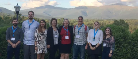 Members of UNE's Center for Excellence in the Neurosciences recently took part in the 2019 North East Regional IDeA Conference
