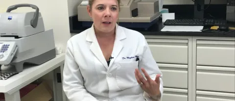 Meghan May, associate professor of microbiology and infectious disease
