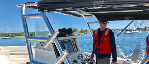 James Sulikowski's shark research is featured in a Portland Press Herald cover story