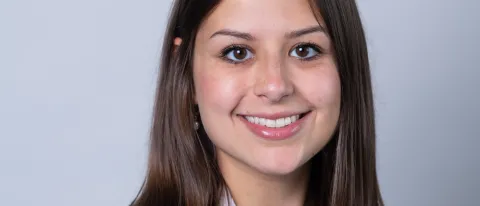 University of New England student Natalie Koons (D.O., ’23) has become only the second in the College of Osteopathic Medicine (U