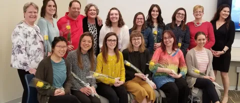 Maine LEND trainee graduates and core leaders