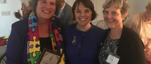 Kathryn Loukas, Shenna Bellows and Kim Humphrey