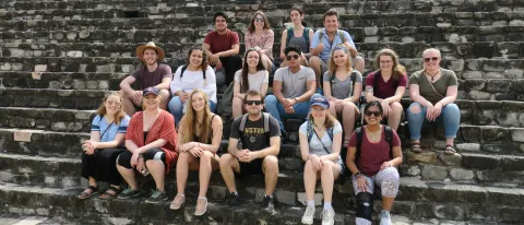 Students from a Global Citizenship class spent their spring break helping others in Mexico