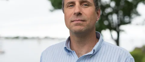 Michael Cripps, associate professor, director of composition and chair in the Department of English