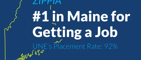 UNE ranked best college in Maine for getting a job