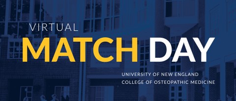 UNE COM students learned their residency matches on Match Day on March 20
