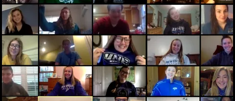 UNE’s Undergraduate Student Government passed a resolution via a Zoom meeting on April 2 to donate $30,000 to the Barbara J. Haz