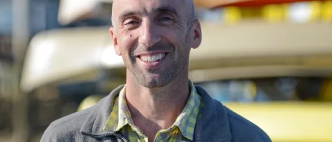 Noah Perlut, associate professor and chair in the Department of Environmental Studies