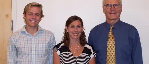 Dan White, Rebecca Place and Paul Visich