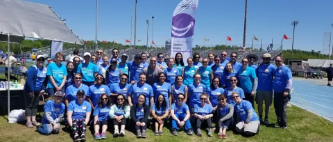 Students and faculty from the College of Dental Medicine provided care to more than 200 athletes at the Special Olympics games