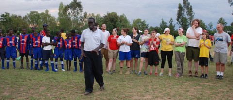During the annual Kenya trip, made by Rick Peterson and students in his Environment, Health, and Community Development in East A