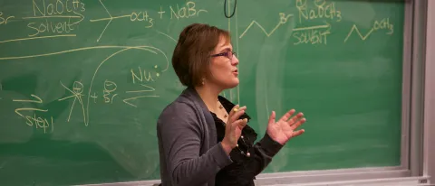 Amy Deveau has been involved with the Council on Undergraduate Research for six years